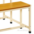 Schulklassenzimmermöbel 2-Sitzer Schreibtisch und Stuhl
